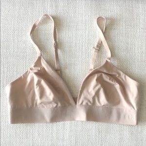 DKNY Plunge Bralette - Nude